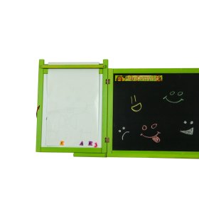 Magnet-/Kreidetafel für Kinder an der Wand – grün, 3Toys.com