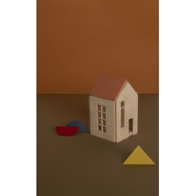 Magnetisches Montessori-Holzhaus - terra
