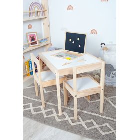 Kindertisch und 2 LETTO-Stühle, Ourbaby®