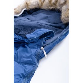Winter-Kinderwagentasche Mouse - dunkelblau, Ourbaby®
