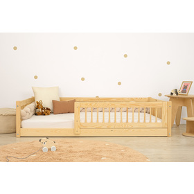 Niedriges Kinderbett Montessori Ourbaby Plus - natur, Ourbaby®
