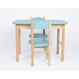 OURBABY babyblaues Tisch- und Stuhlset, Ourbaby®