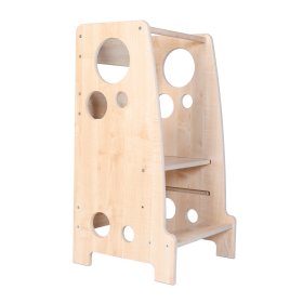 Montessori Lernturm Ringe Dekor Woody, Ourbaby®