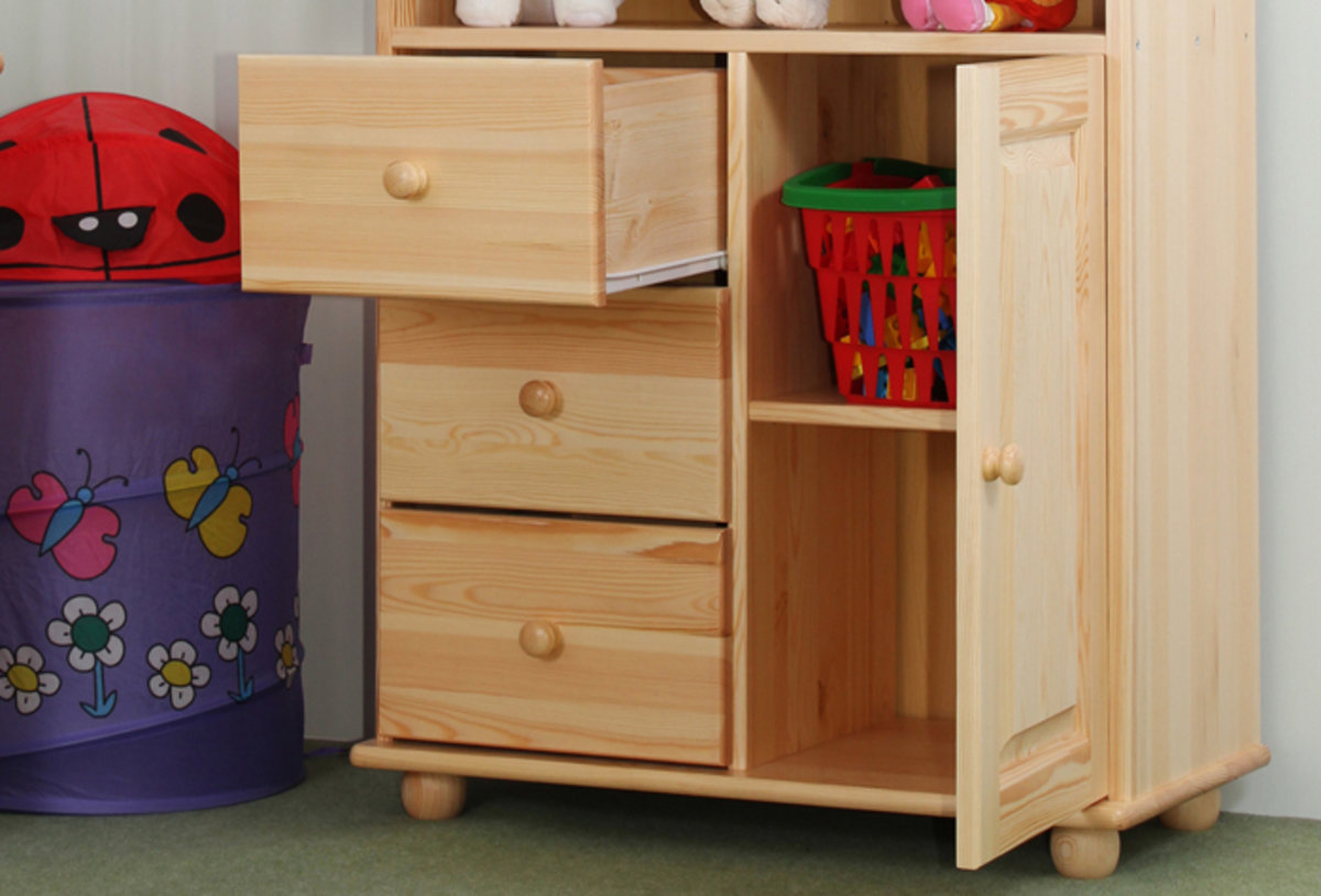 Kinder bibliothek Woody - RE02 - banaby.de