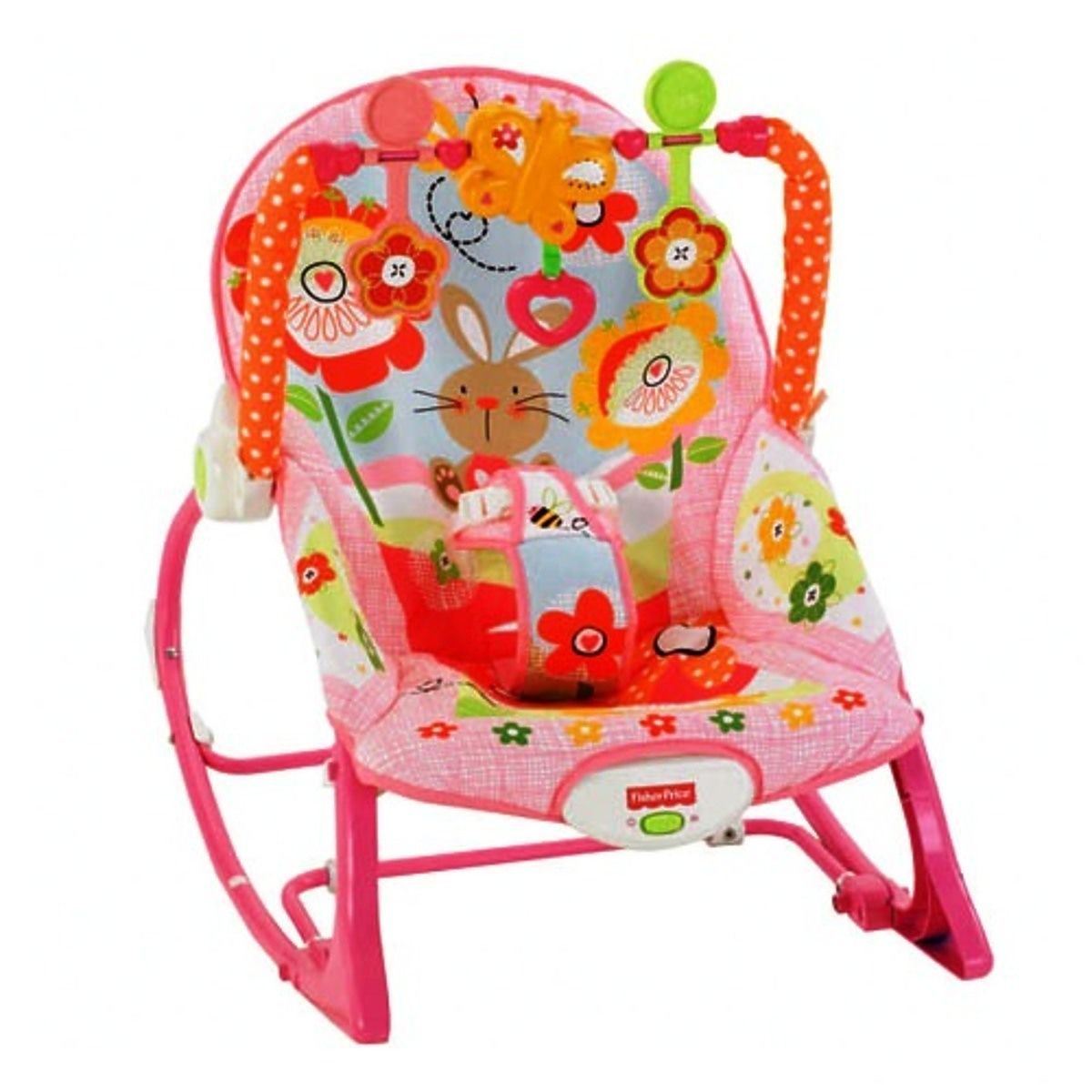 Babywippe Fisher Price 2in1 mit Musikschmetterling