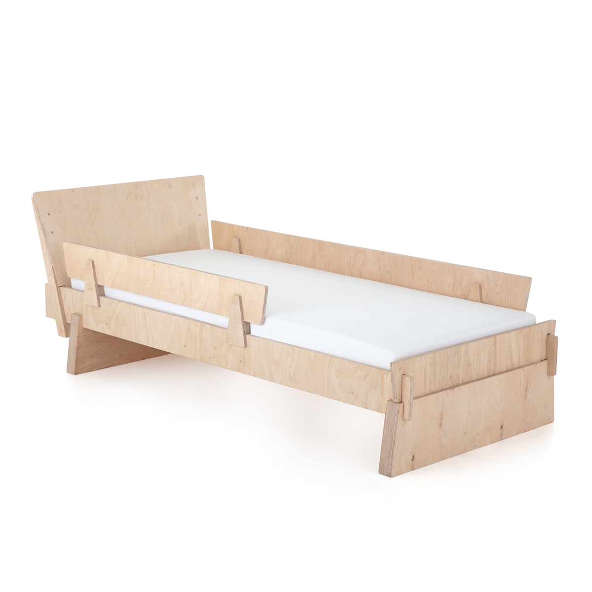 Kinderbett TEN DEGREE - natur - Bett + skrupel Bett 180x80 cm