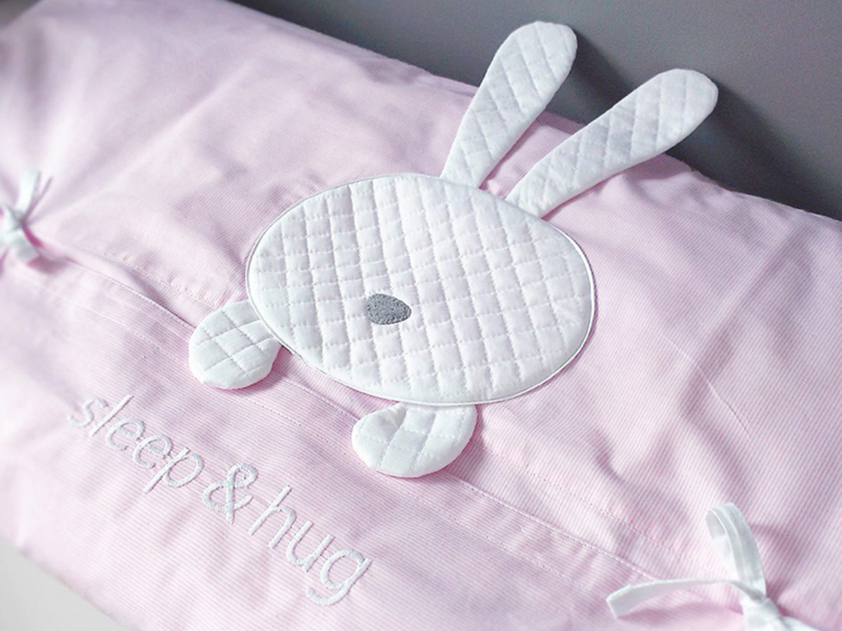Kinder 3-dílné Bettbezug schlaf & umarmung - Pink - 135x100 cm Bettwäsche