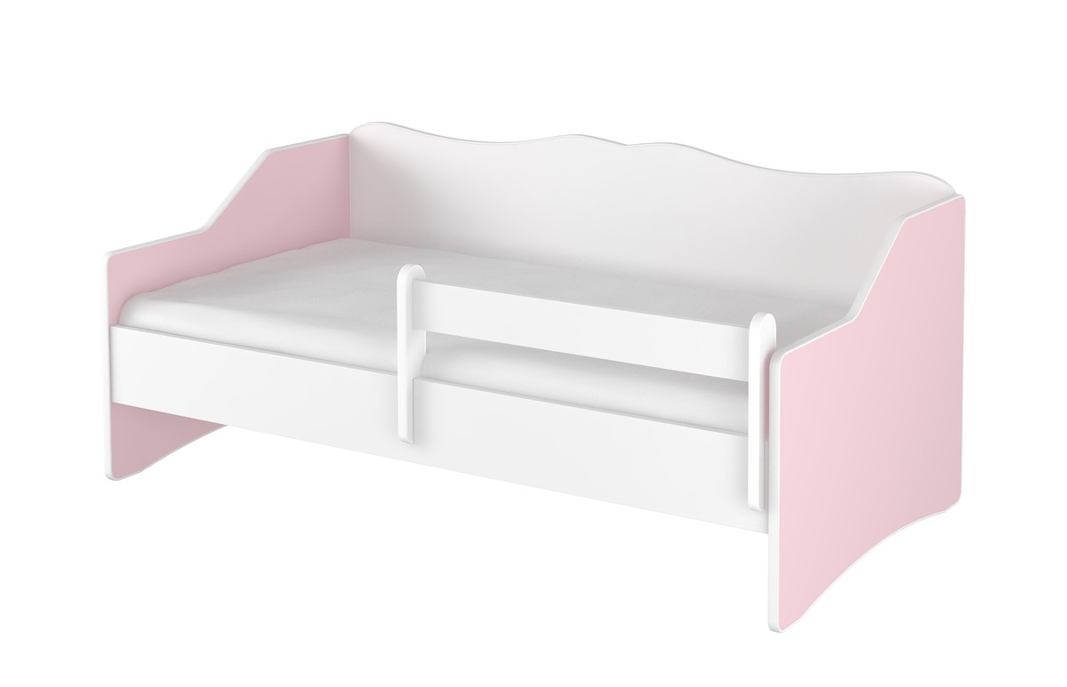 LULU Bett rosa - Bett ohne Stauraum 160x80 cm