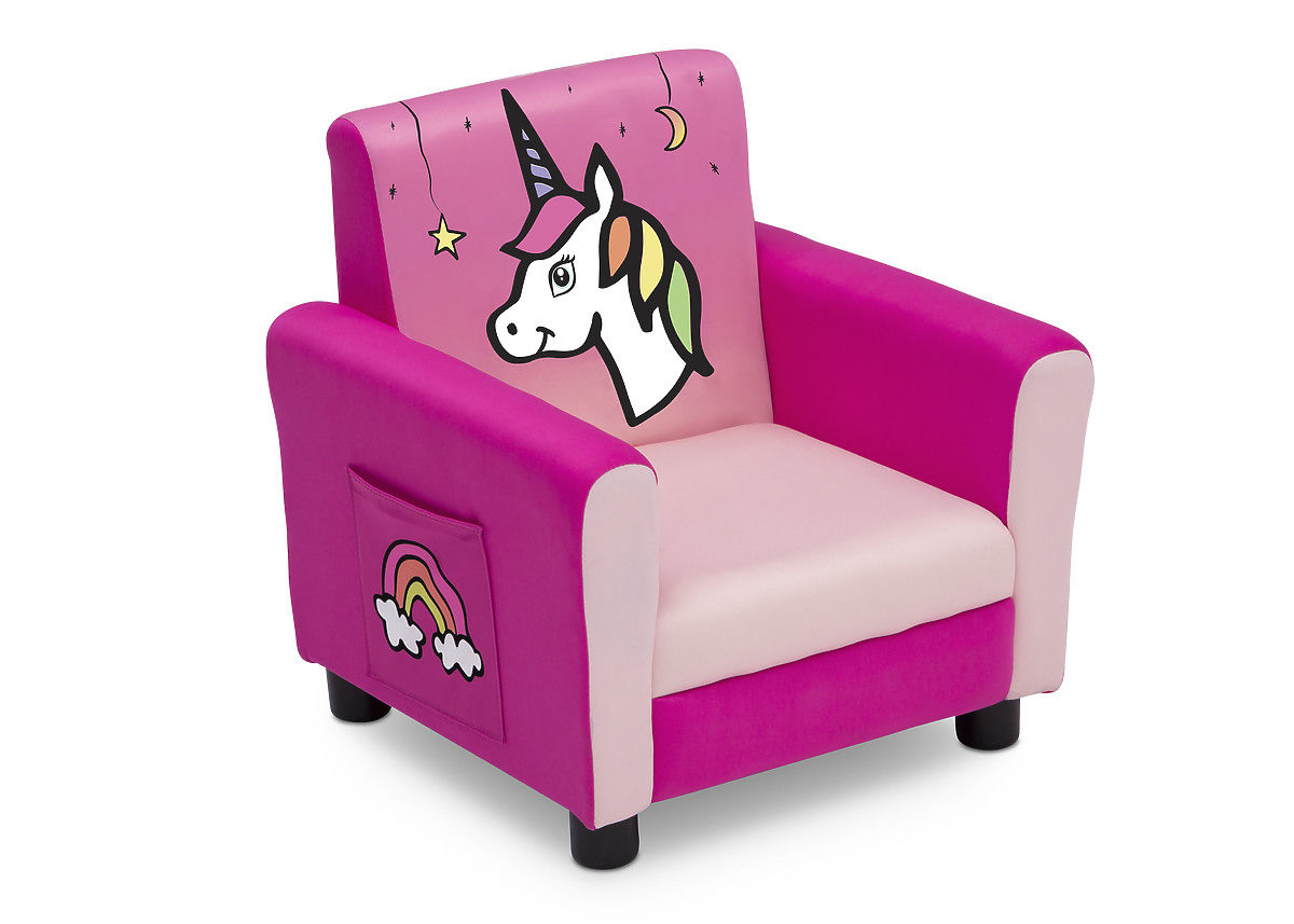 Knorrtoys Einhorn Kindersessel Pink - Bequemer Sessel Für Kinderzimmer