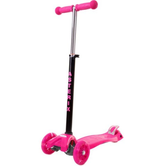 Kinder tříkolová Scooter Asterix - pink