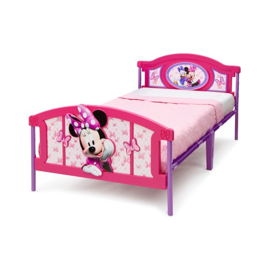 Kinderbett Minnie Maus 3D