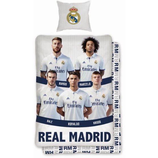 Kinder Bettbezug FC Real Madrid 088