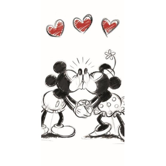 Kinder Badetuch Mickey & Minnie 002