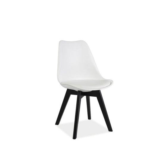Hochstühle Stuhl Kris schwarz / weiß