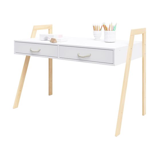 2-in-1 Kinderbett und Schreibtisch CONE 120x60 - SCANDI