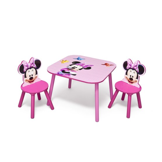 BAZAR Kinder Platte mit Stühlen maus Minnie II