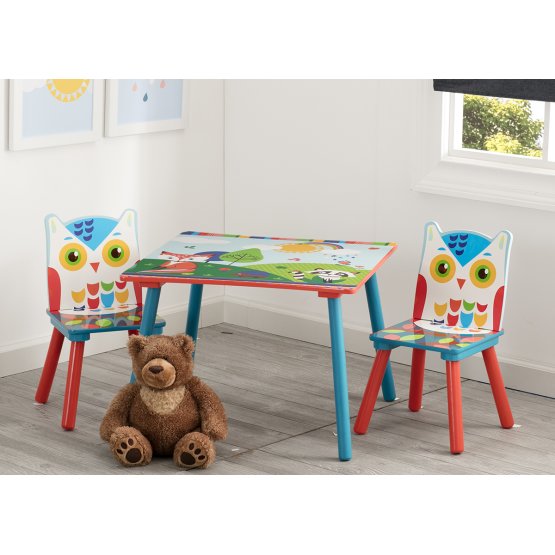 Kinder-Tischset Waldtiere