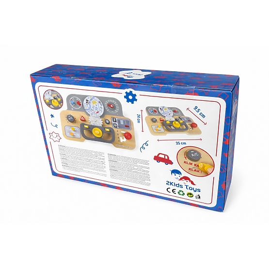 2Kids Toys Aktivitätstafel Auto Moderne Tafel