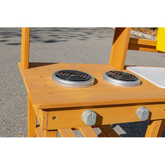 2Kids Toys Holz-Gartenküche mit Spüle