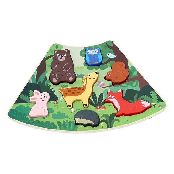 2Kids Toys Holzpuzzle Kreis verbindbar 6 in 1