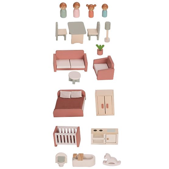 2Kids Toys Puppenhaus rosa