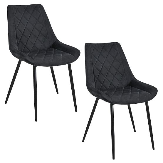2x STUHL SJ.0488 SCHWARZ