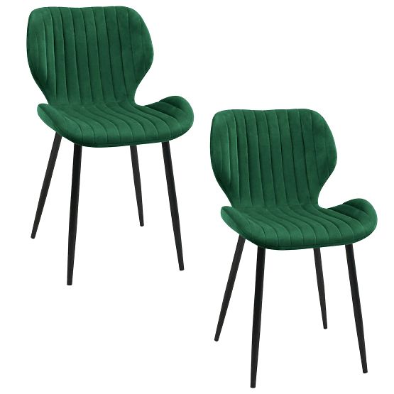 2x STUHL SJ.17 FLASCHENGRÜN