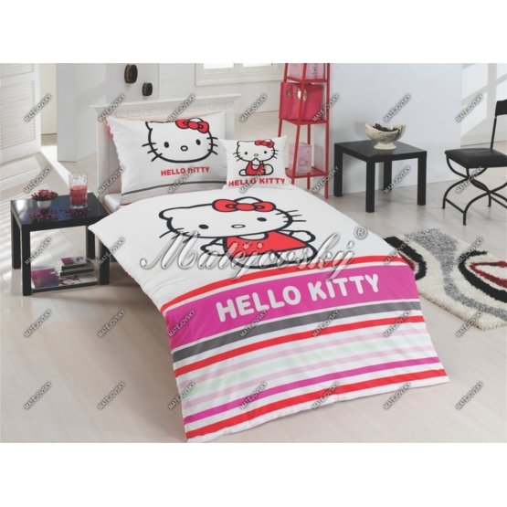 Schlafsackeinlage Hello Kitty Stripe