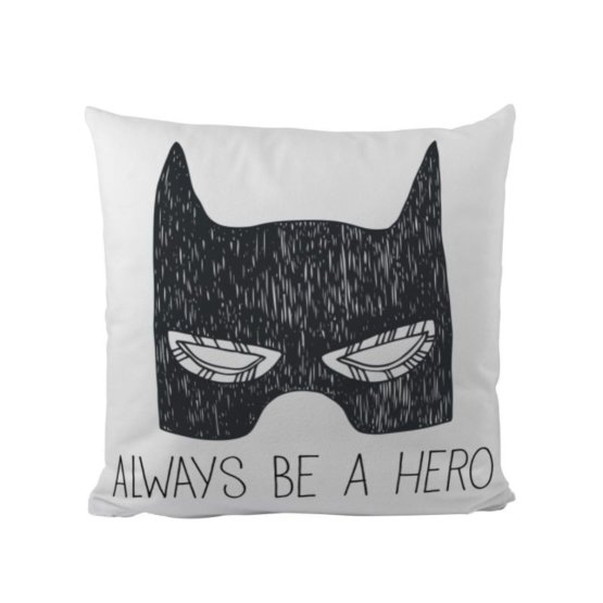 Herr. Little Fox Batman Pillow - Sei immer ein Held