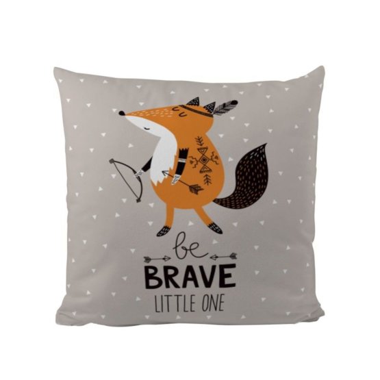 Herr. Little Fox Pillow Brave Fuchs