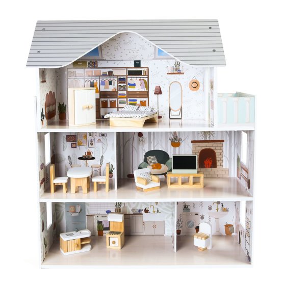 Häuschen für Puppen von Emma Ekotony Residence Möbel
