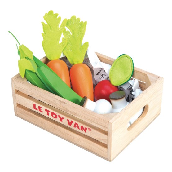 Le Toy Van Kiste mit Gemüse