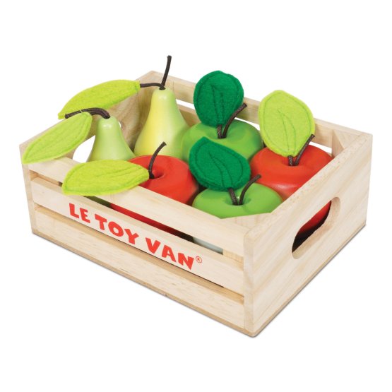 Le Toy Van Kiste mit Äpfeln und Birnen