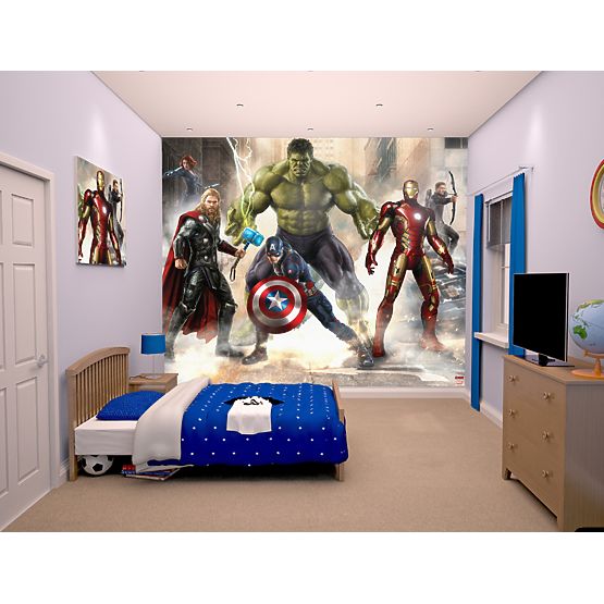 3D Tapete Avengers Age of Ultron