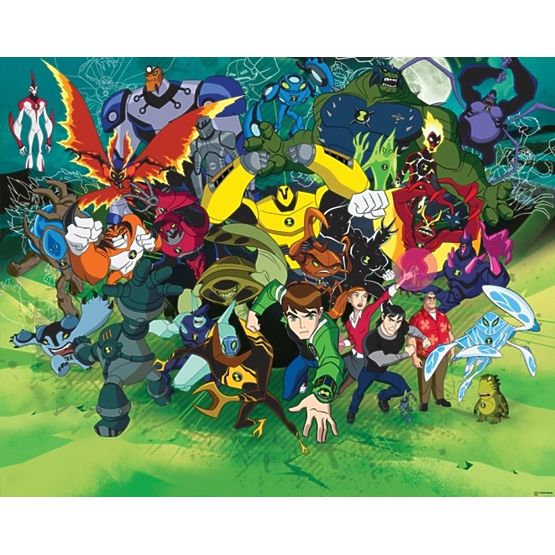 3D Tapete Ben 10 - 2