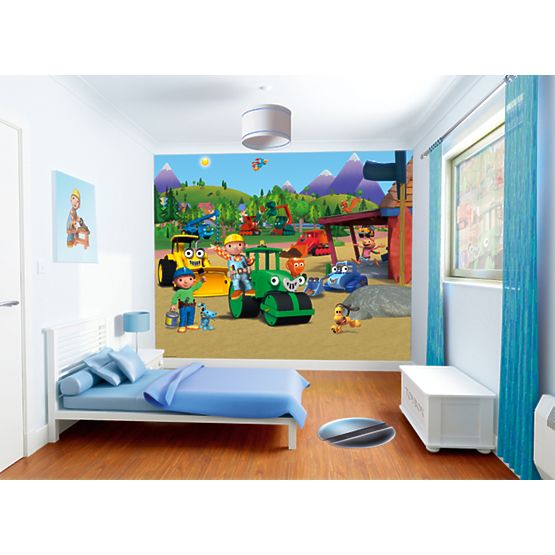 3D Tapete Bob  der Baumeister