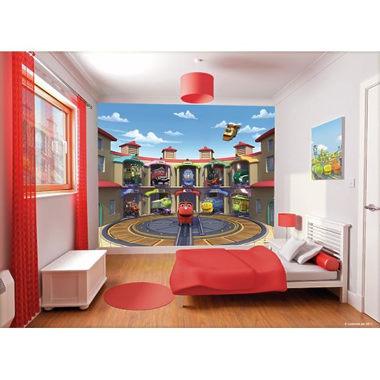 3D Tapete Chuggington
