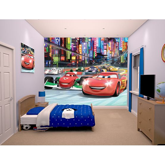 3D-Tapete Disney Cars II