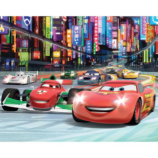 3D-Tapete Disney Cars II