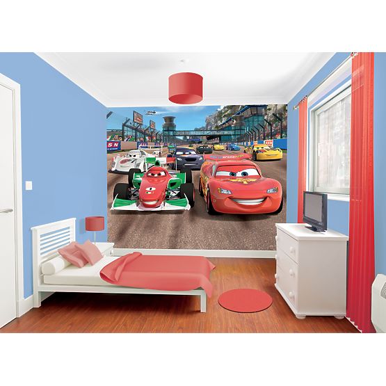 3D Tapete Disney Cars