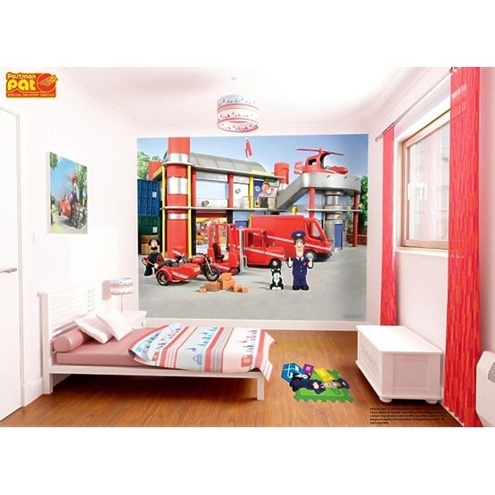 3D Tapete Postbote Pat