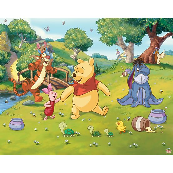 3D Tapete Winnie the Pooh