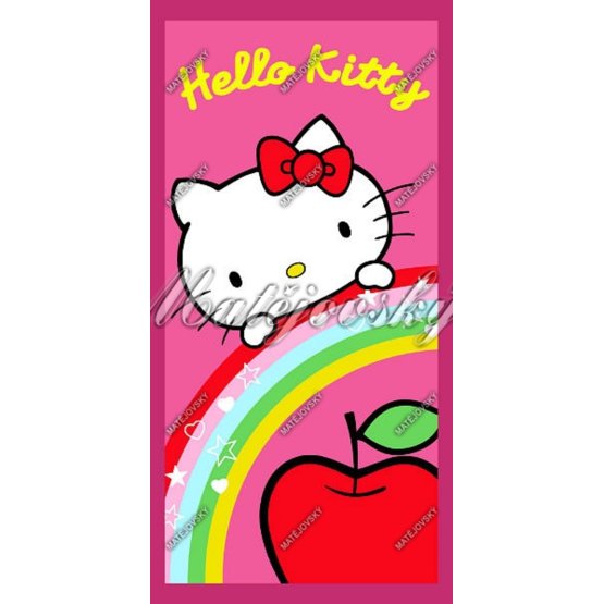 Badetuch Hello Kitty Apple