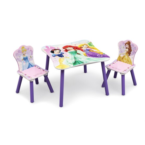 Kinder-Tischset Princess III - Holz