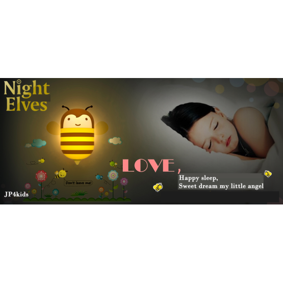 Kinder-Nachtlicht LED - Bienchen