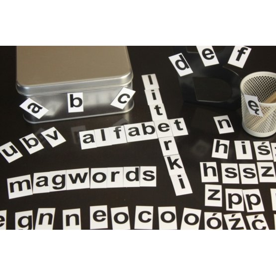 Magnetisches Alphabet - kleine Buchstaben