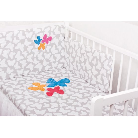 Schlafsackeinlage  Kinderbetten - Schmetterlinge