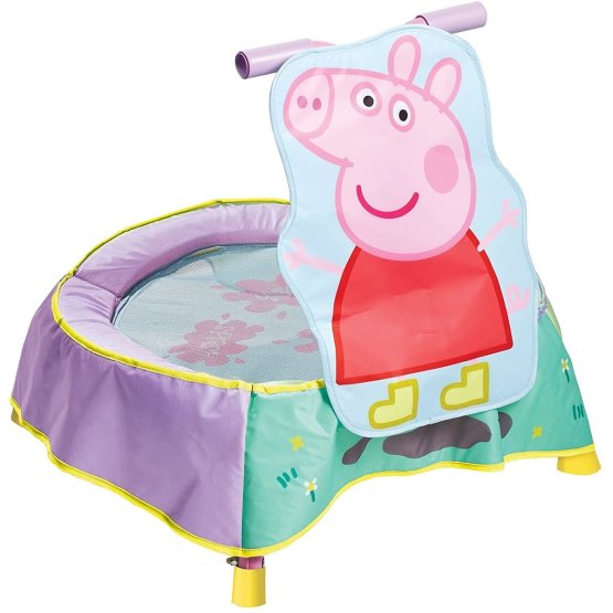 Kindertrampolin mit Griff - Peppa Pig