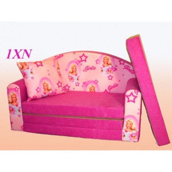 Kindersofa - Pink exklusiv 1