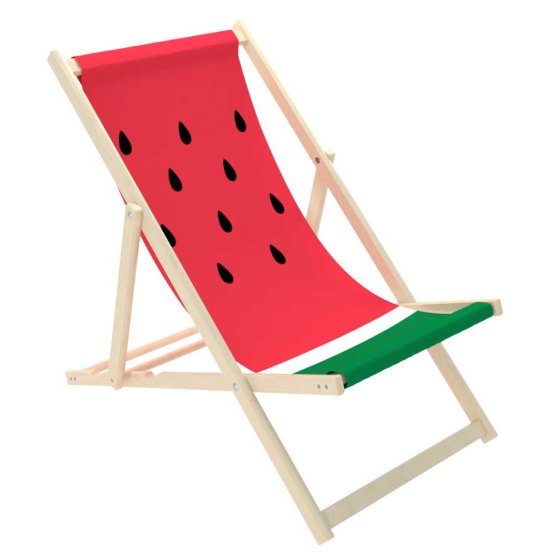 Wassermelonen-Strandliege